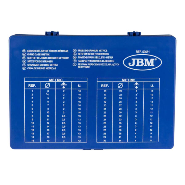 Conjunto de 386 O´Rings Métricos - JBM