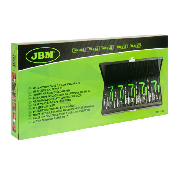 Kit Reparador de Roscas Helicóidas - JBM
