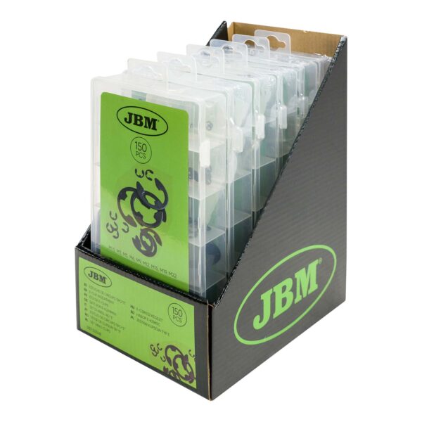Conjunto 150 Circlips Tipo "E" - JBM