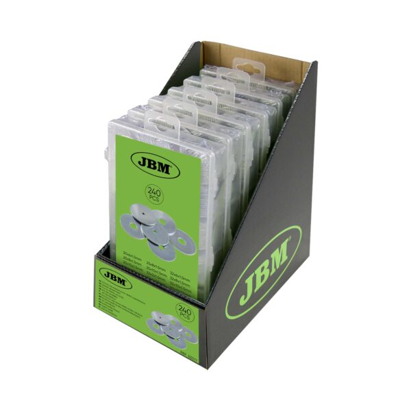 Conjunto 240 Anilhas de Ferro - JBM