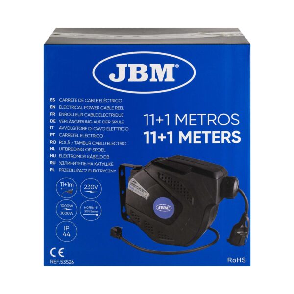 Enrolador de Cabo Elétrico 11+1M - JBM