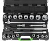 Mala Ferramentas 21 peças c/ Soquetes de 12 Pontos 3/4" - JBM