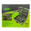Mala de Ferramentas 135 peças 1/4´´e 1/2´´ Zincado - JBM