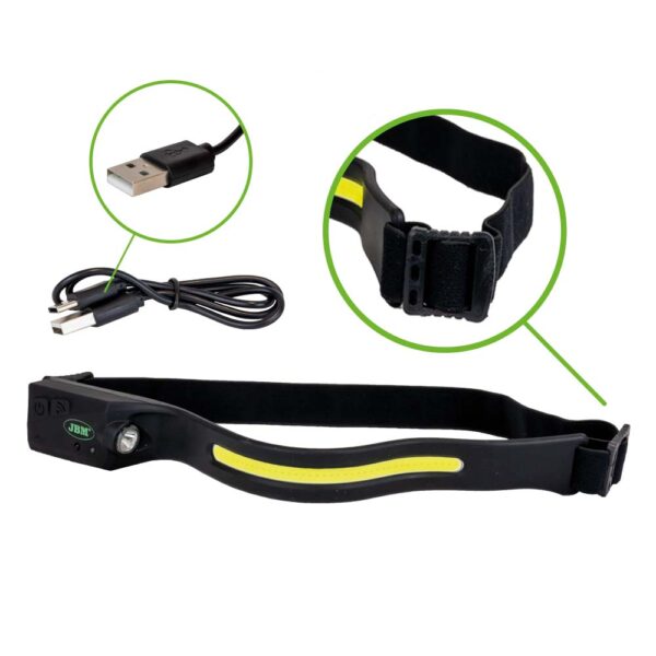 Lanterna Frontal LED 350LM - JBM