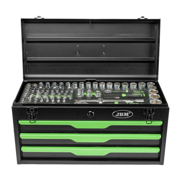 Caixa Metálica de Ferramentas de 143 Peças - JBM