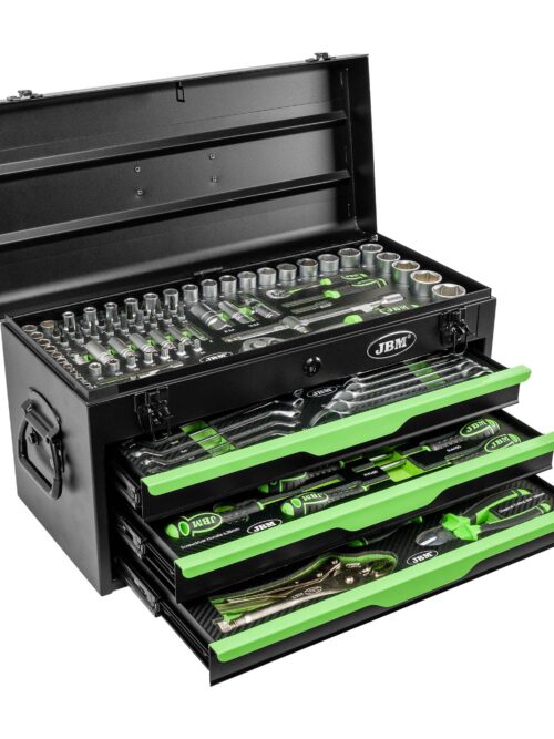 Caixa Metálica de Ferramentas de 143 Peças - JBM