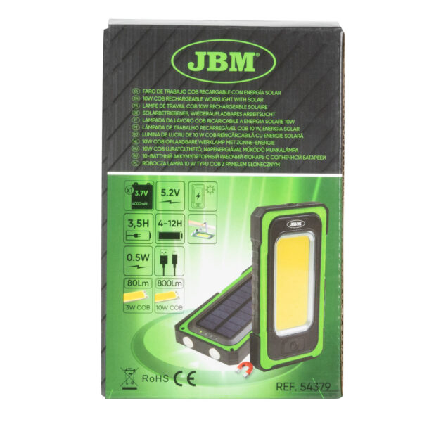 Foco LED 800 LM Carregável - JBM