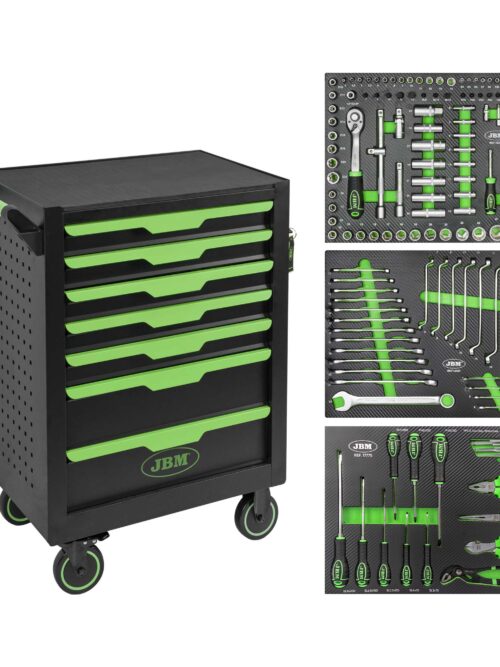 Carro Ferramentas 7 gavetas 154 Peças - JBM