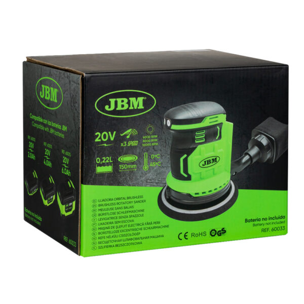 Lixadora Brushless - JBM