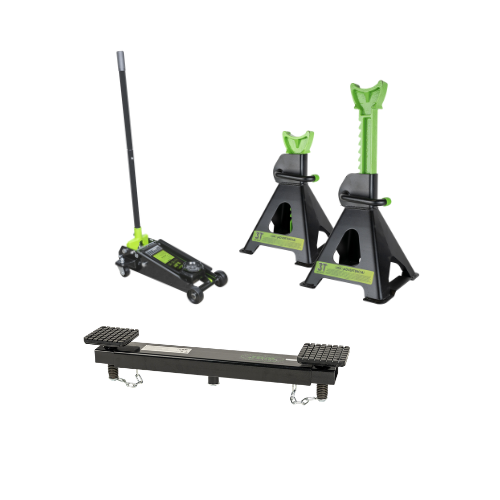 Promoção Macaco Hidráulico 3,5T + Suporte 2T = Oferta Conjunto Preguiças 3T