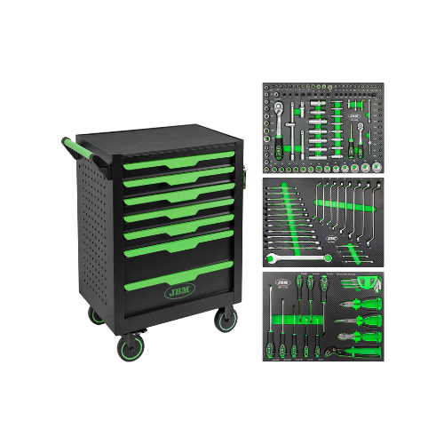 Carro Ferramentas 7 gavetas 154 Peças - JBM